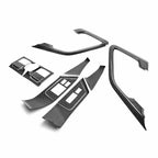 Seibon Carbon Fiber Interior Door Trim Set (12 Pcs) - 2009-2016 Nissan GTR