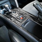 Seibon Carbon Fiber Center Shifter Bezel - 2009-2016 Nissan GTR