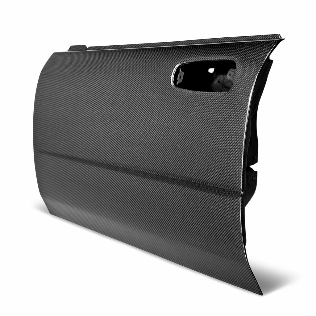 Seibon OE-Style Carbon Fiber Doors - 2002-2007 Subaru Impreza/WRX/STI (Front)
