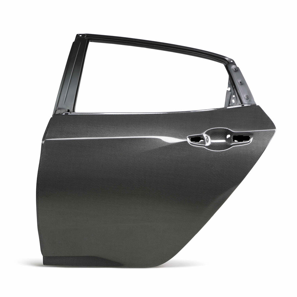 Seibon Carbon Fiber Rear Doors - 2017-2021 Honda Civic Hatchback (Rear)