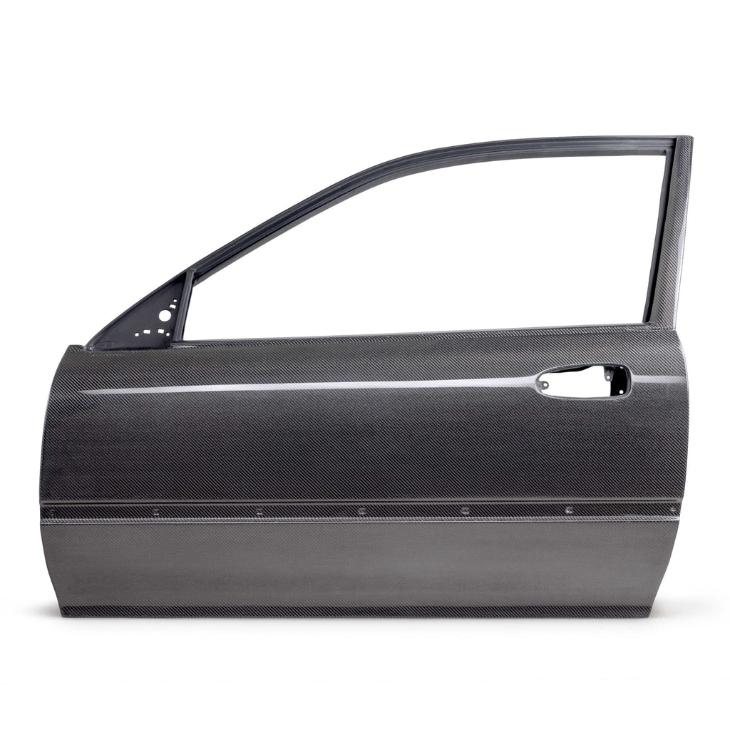 Seibon OE-Style Carbon Fiber Doors - 1992-1995 Honda Civic 2DR