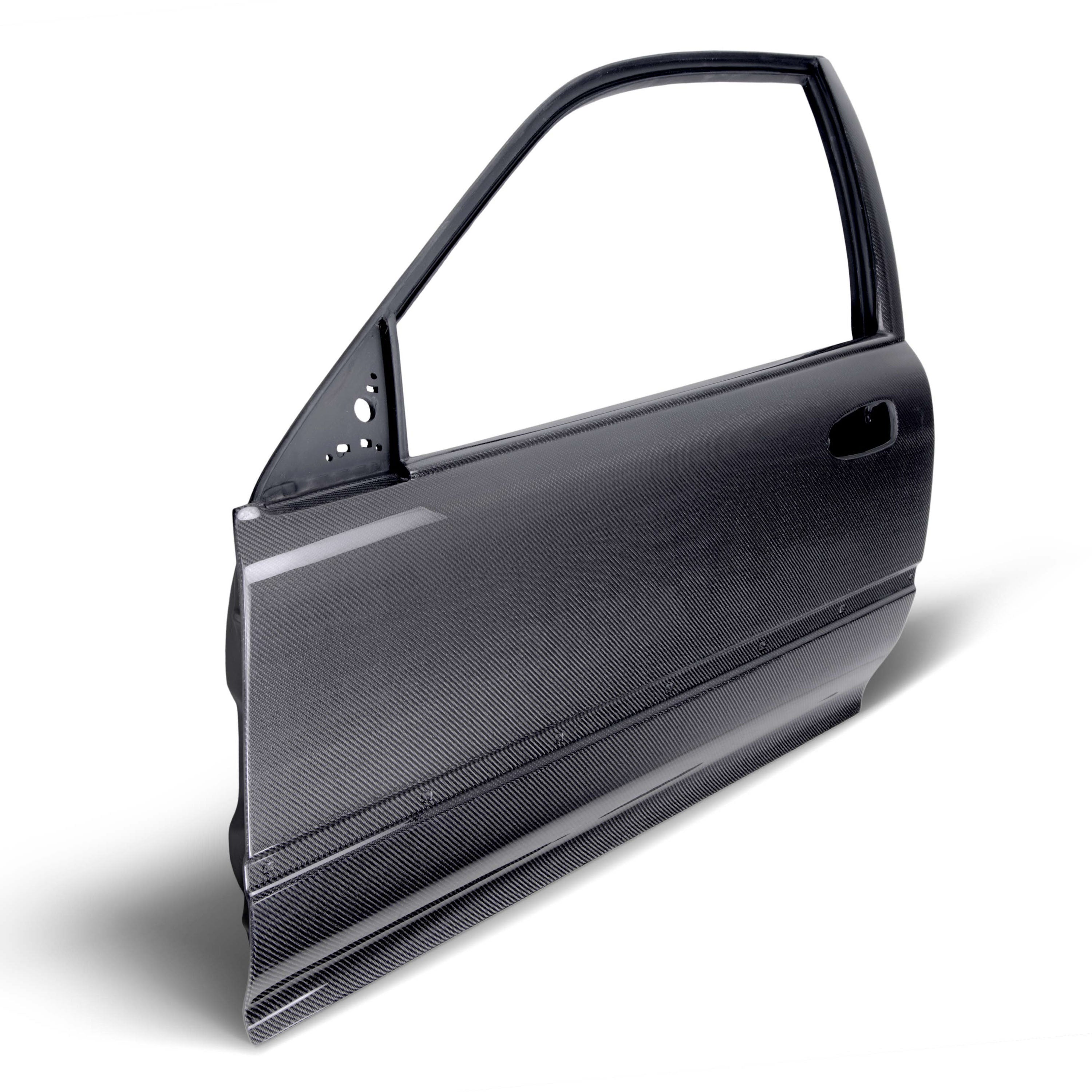 Seibon OE-Style Carbon Fiber Doors - 1992-1995 Honda Civic 2DR