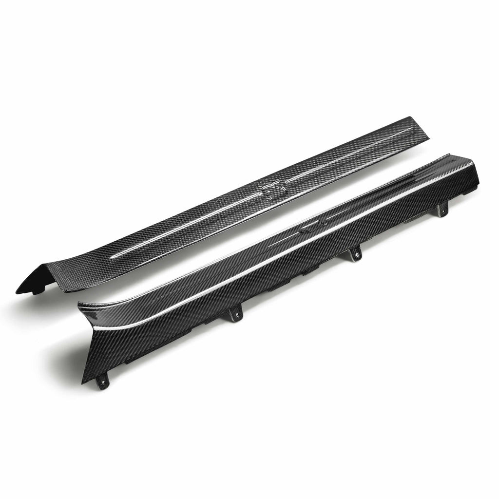 Seibon Carbon Fiber Door Sills - 2009-2021 Nissan GTR