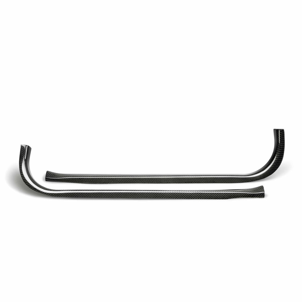 Seibon Carbon Fiber Door Sill Trim - 2009-2022 Nissan GTR (Pair)