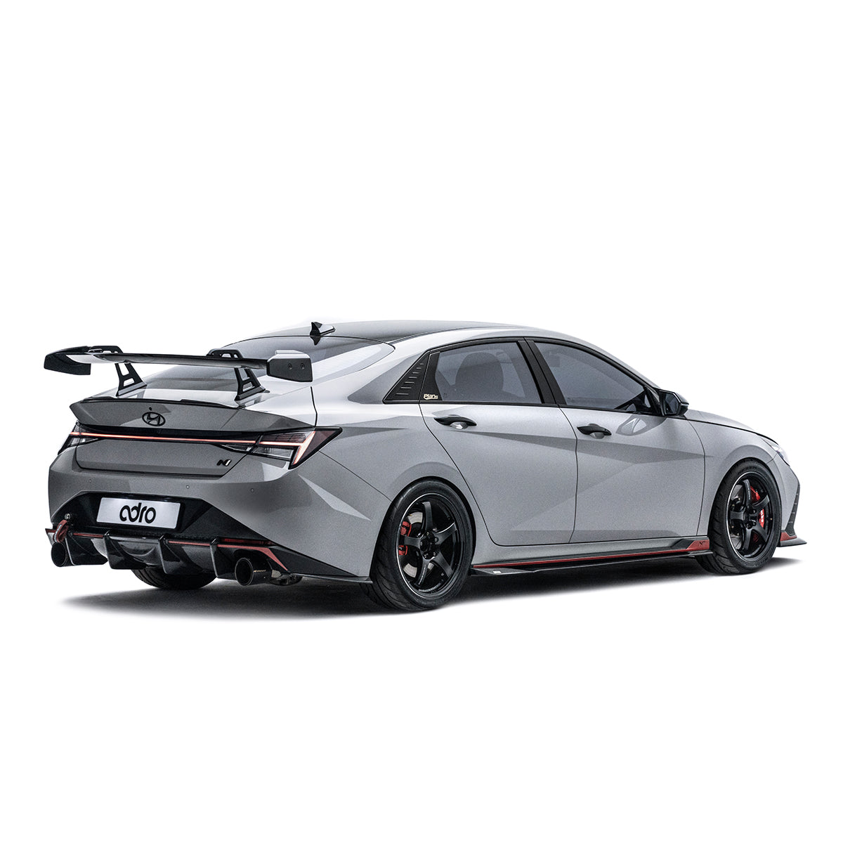ADRO Hyundai Elantra N AT-R1 Swan Neck GT Wing (2024+)