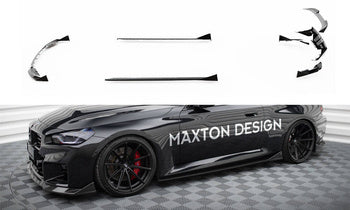 BMW - M2 - G87 - SET OF CARBON FIBER SPLITTERS