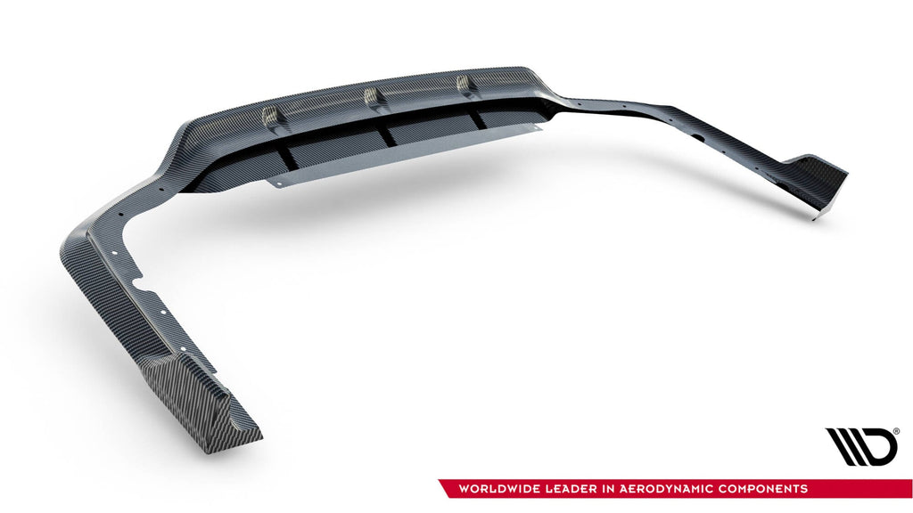 BMW - X7 M-PACK - G07/ G07  FACELIFT - CARBON FIBER REAR DIFFUSER (VERSION WITHOUT TOWBAR)