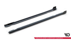 BMW - X7 M-PACK - G07/ G07  FACELIFT - CARBON FIBER SIDE SKIRTS