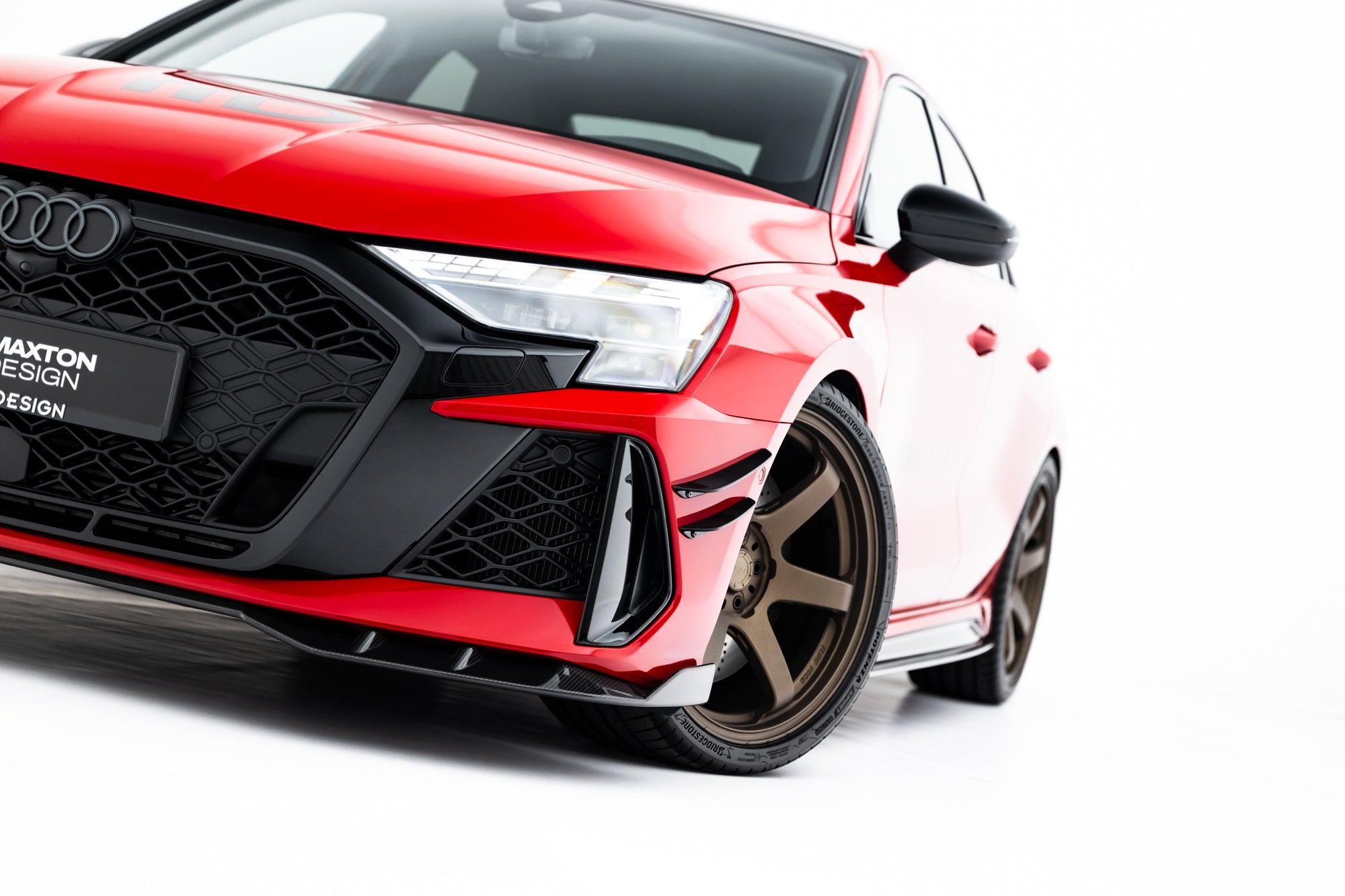 Audi - RS3 Sedan - 8Y Facelift - Carbon Fiber Front Splitter