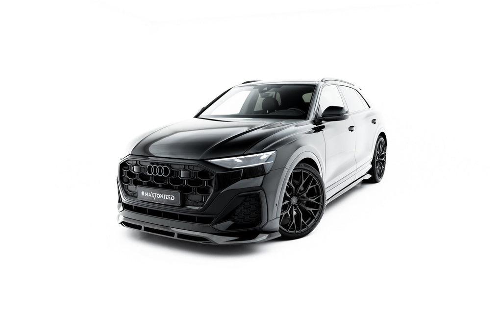 AUDI - SQ8 / Q8 S-LINE - MK1 FACELIFT - CARBON FIBER FRONT SPLITTER