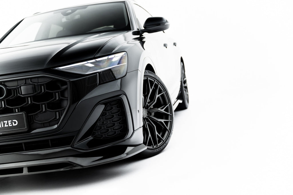 AUDI - SQ8 / Q8 S-LINE - MK1 FACELIFT - CARBON FIBER FRONT SPLITTER
