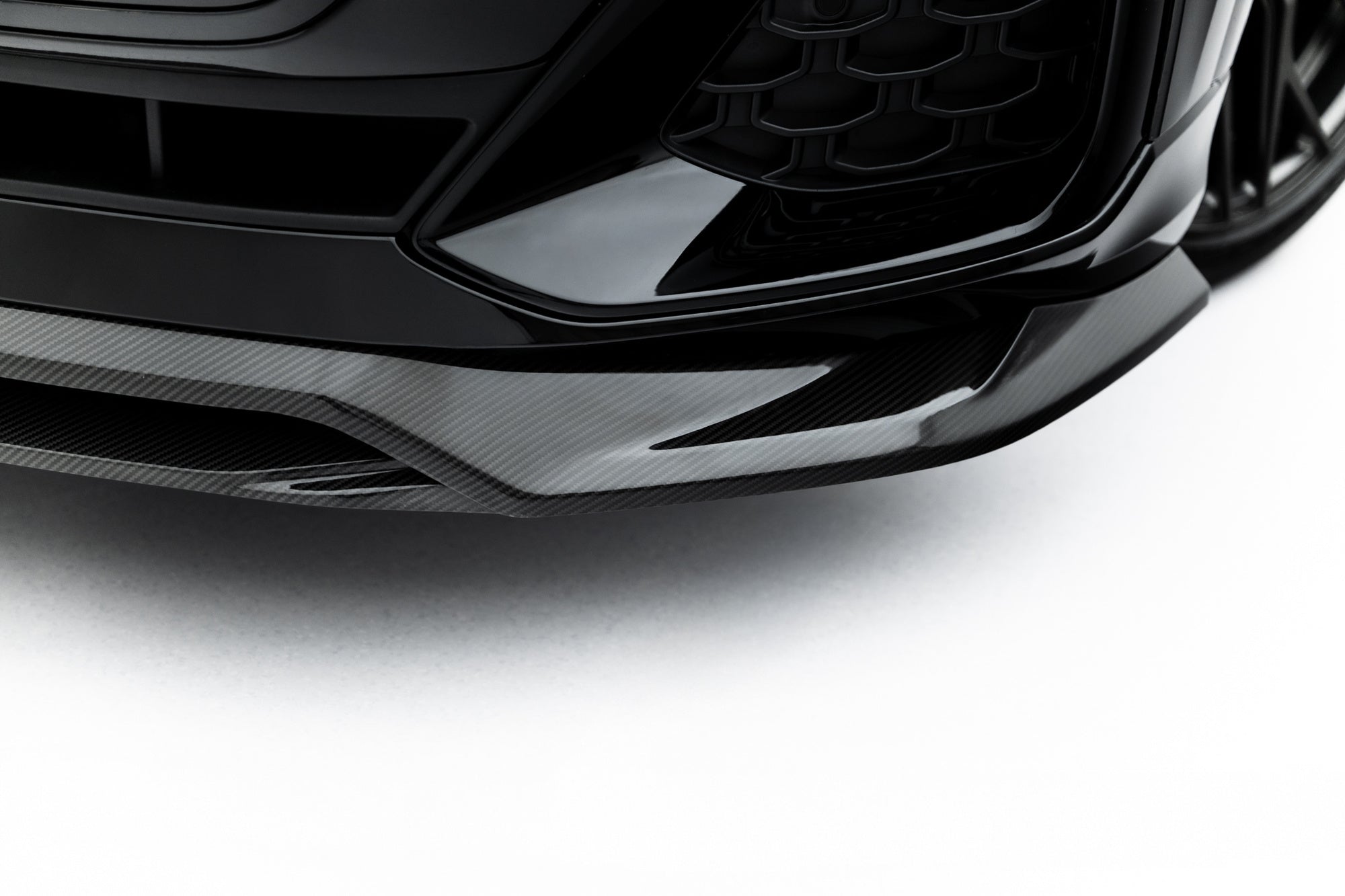 AUDI - SQ8 / Q8 S-LINE - MK1 FACELIFT - CARBON FIBER FRONT SPLITTER
