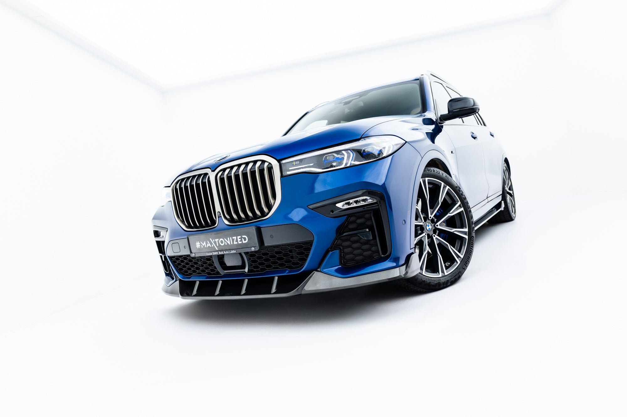 BMW - X7 M-PACK - G07 - CARBON FIBER FRONT SPLITTER