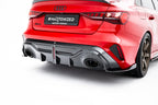 Audi - RS3 Sedan - 8Y Facelift - Carbon Fiber Rear Diffuser