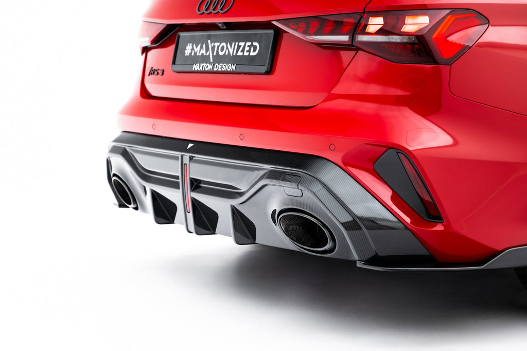 Audi - RS3 Sedan - 8Y Facelift - Carbon Fiber Rear Diffuser