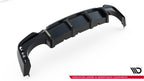 AUDI - RS6 C8 - REAR DIFFUSER - CARBON FIBER (version without towbar)
