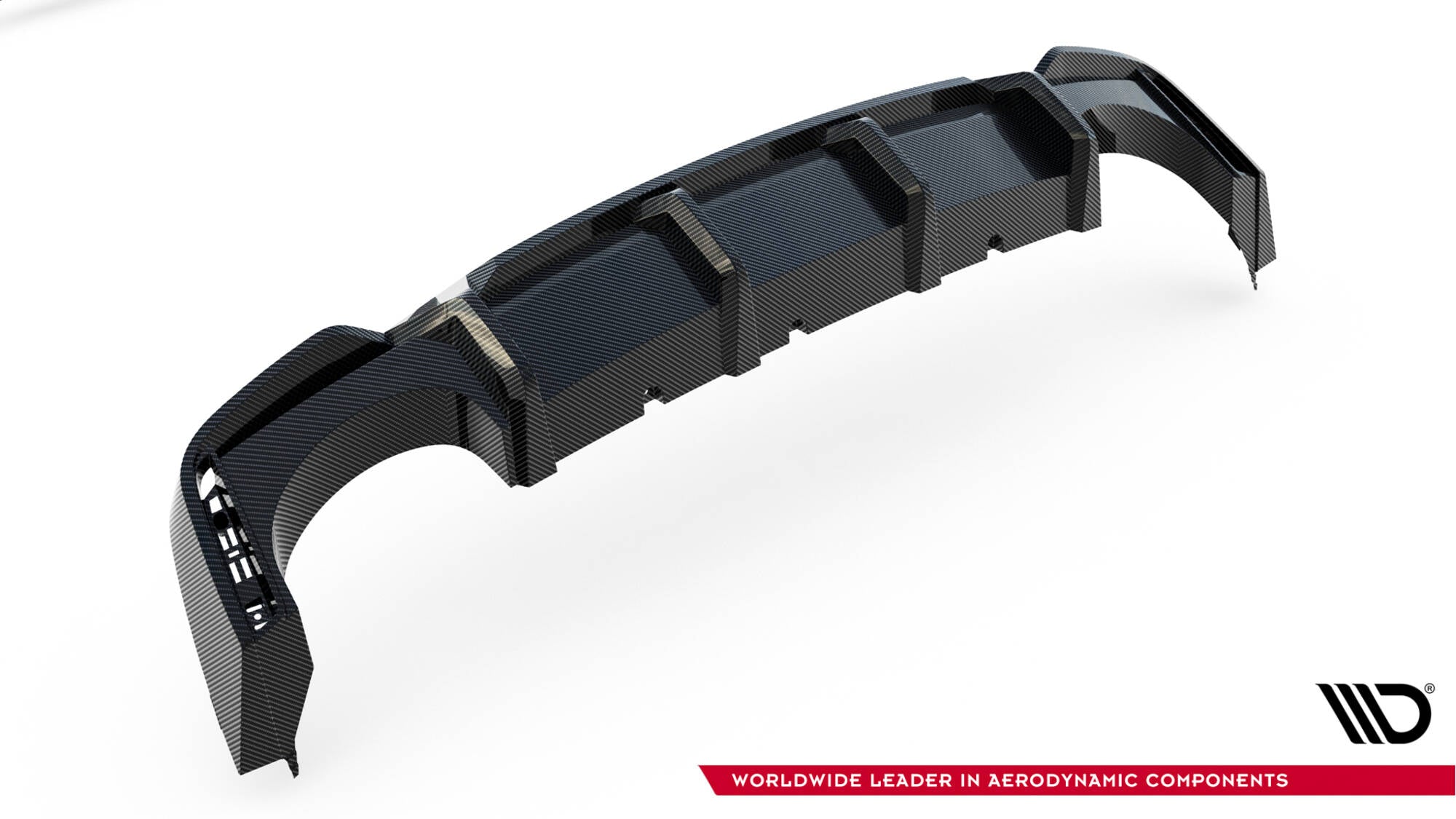 AUDI - RS6 C8 - REAR DIFFUSER - CARBON FIBER (version without towbar)