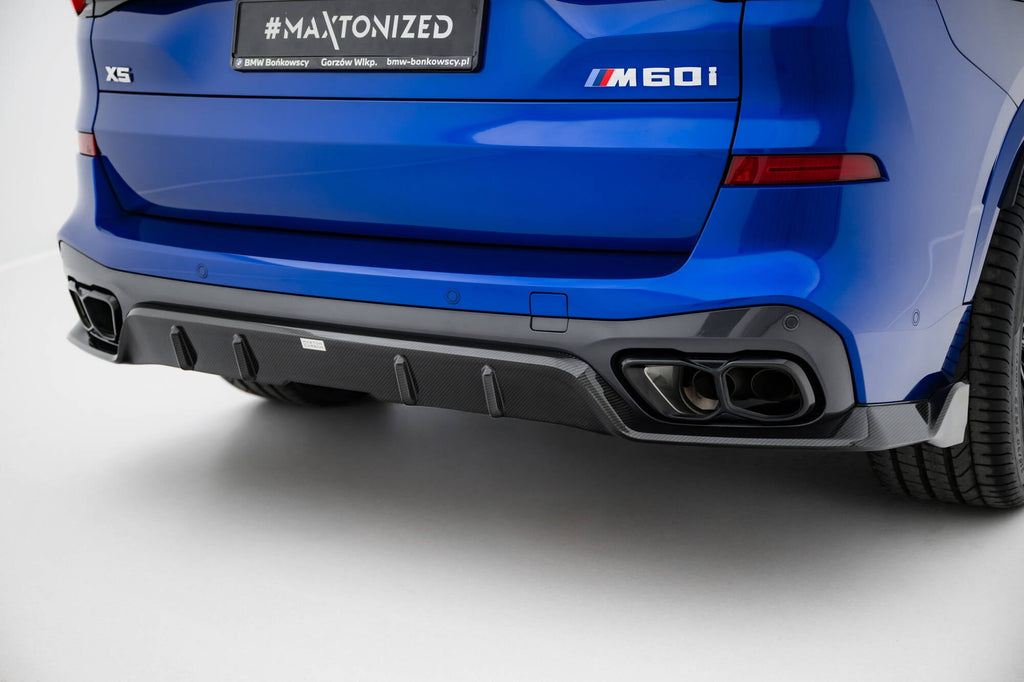 BMW - X5 M-PACK - G05/ G05 FACELIFT - CARBON FIBER REAR DIFFUSER