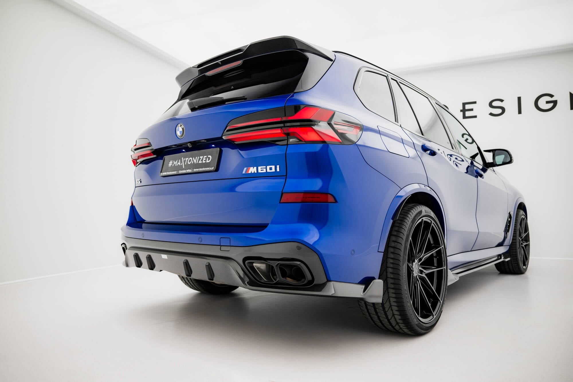 BMW - X5 M-PACK - G05/ G05 FACELIFT - CARBON FIBER REAR DIFFUSER