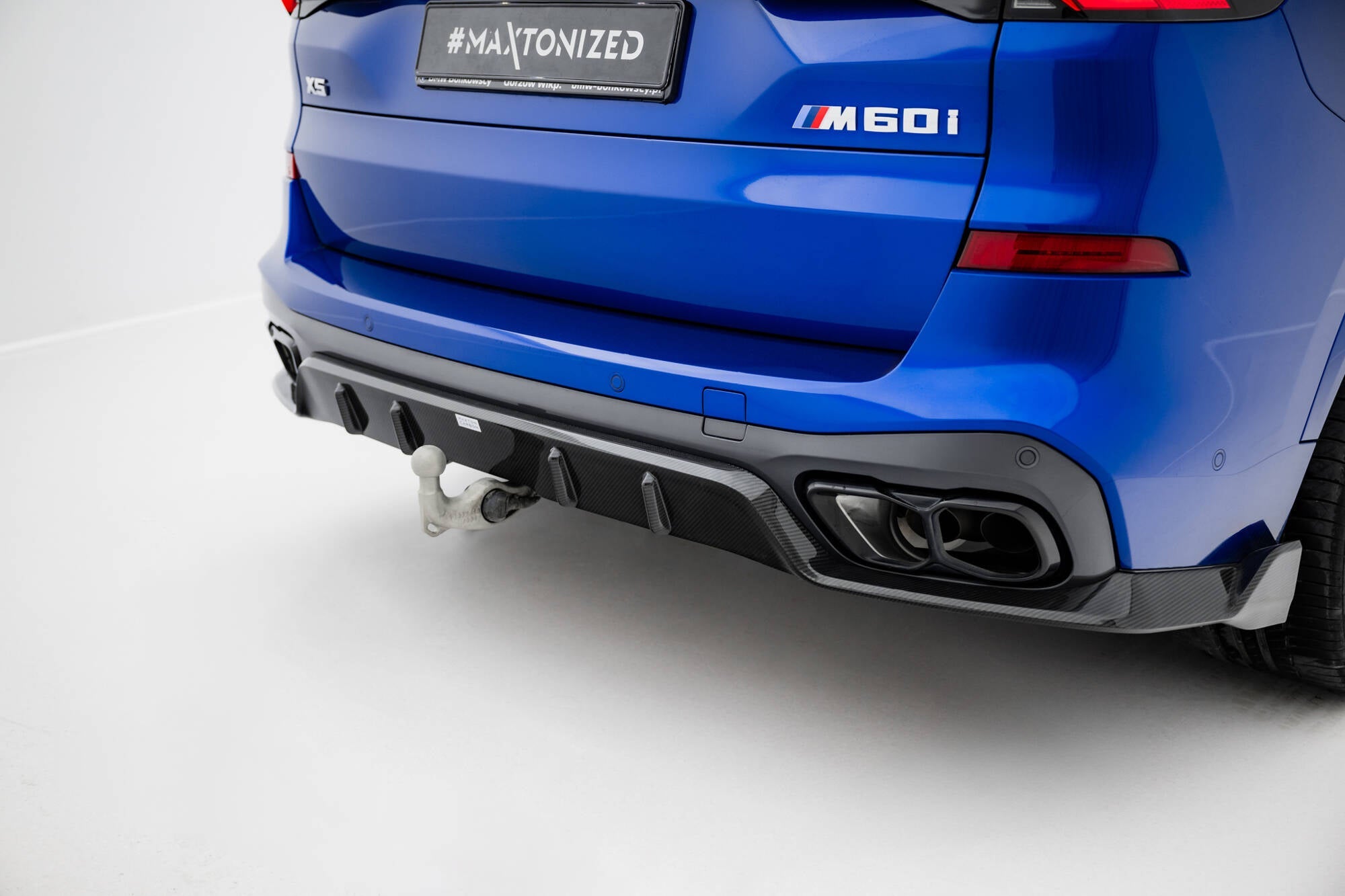 BMW - X5 M-PACK - G05/ G05 FACELIFT - CARBON FIBER REAR DIFFUSER