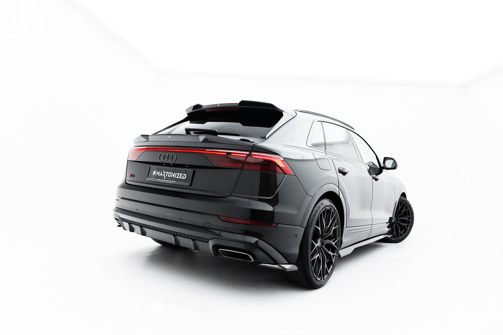 AUDI - Q8 S-LINE - MK1 FACELIFT - CARBON FIBER REAR SIDE SPLITTERS