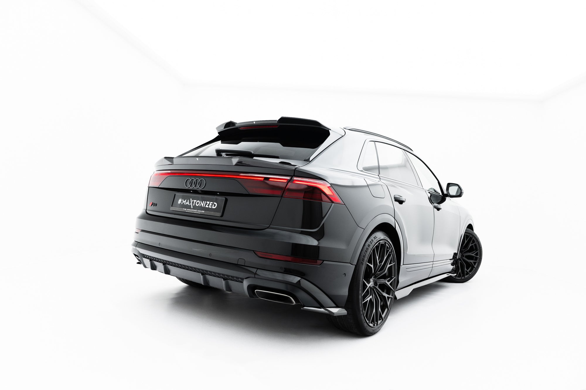 AUDI - Q8 S-LINE - MK1 FACELIFT - CARBON FIBER REAR SIDE SPLITTERS