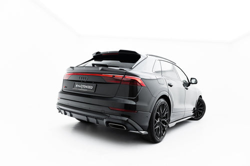 AUDI - Q8 S-LINE - MK1 FACELIFT - CARBON FIBER REAR SIDE SPLITTERS