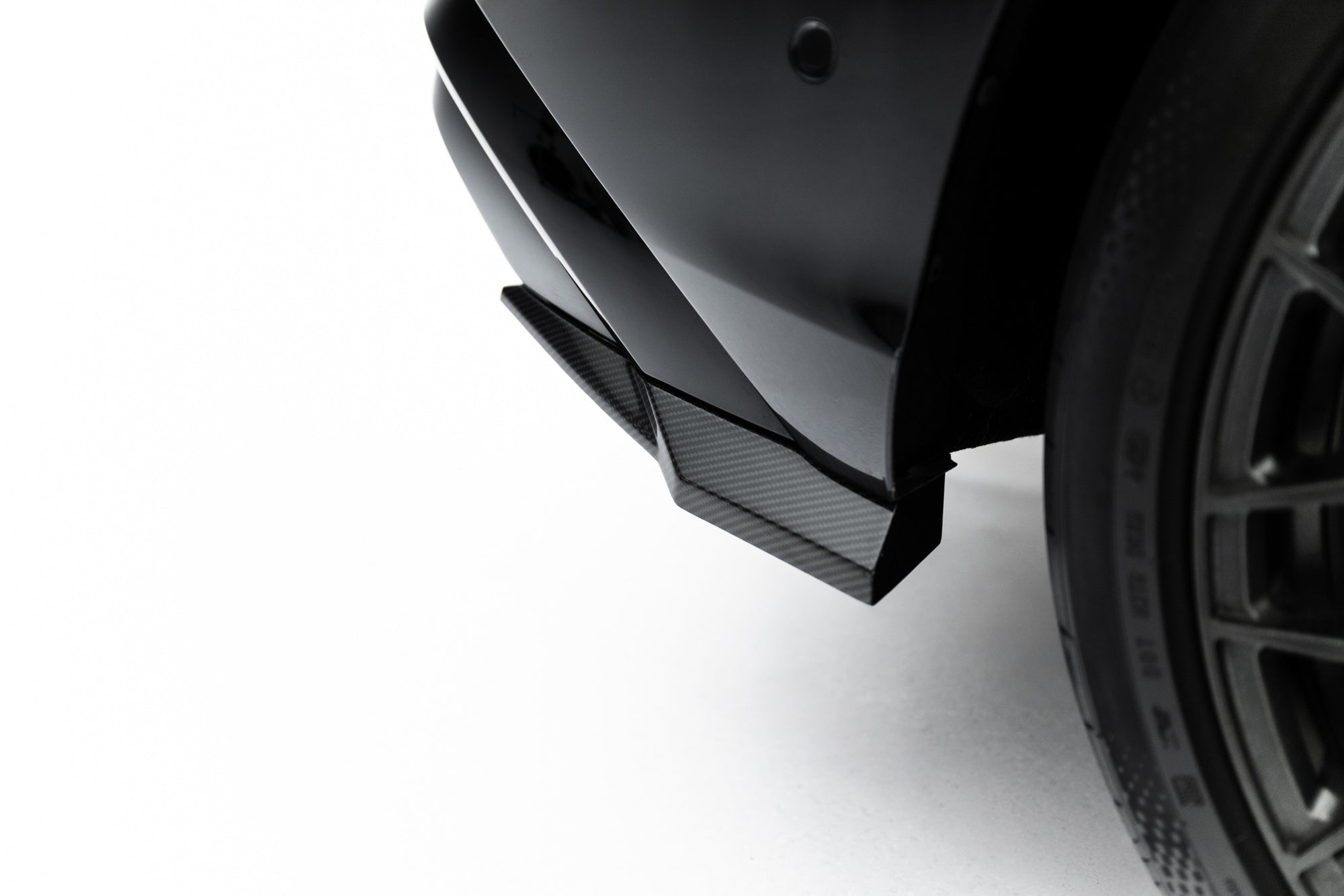 AUDI - Q8 S-LINE - MK1 FACELIFT - CARBON FIBER REAR SIDE SPLITTERS