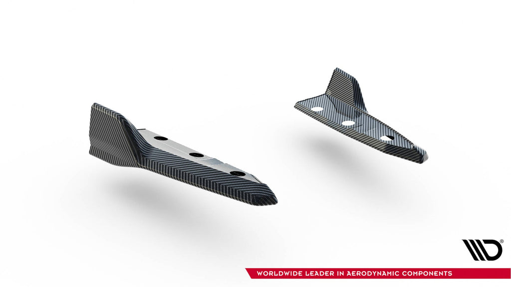 BMW - X5M - F95 FACELIFT - CARBON FIBER REAR SIDE SPLITTERS