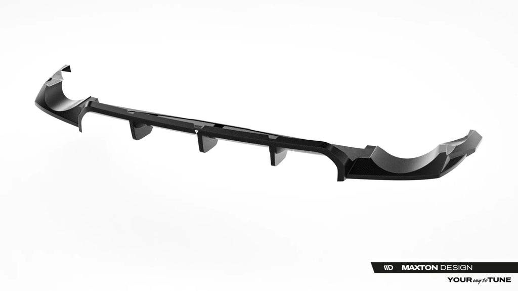 Audi - RSQ8 Mk1 Facelift - Prepreg Carbon Fiber Rear Splitter (with vertical bars)
