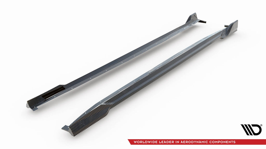 BMW - X5 M-PACK G05/ G05 FACELIFT/ X5M F95 FACELIFT - CARBON FIBER SIDE SKIRTS