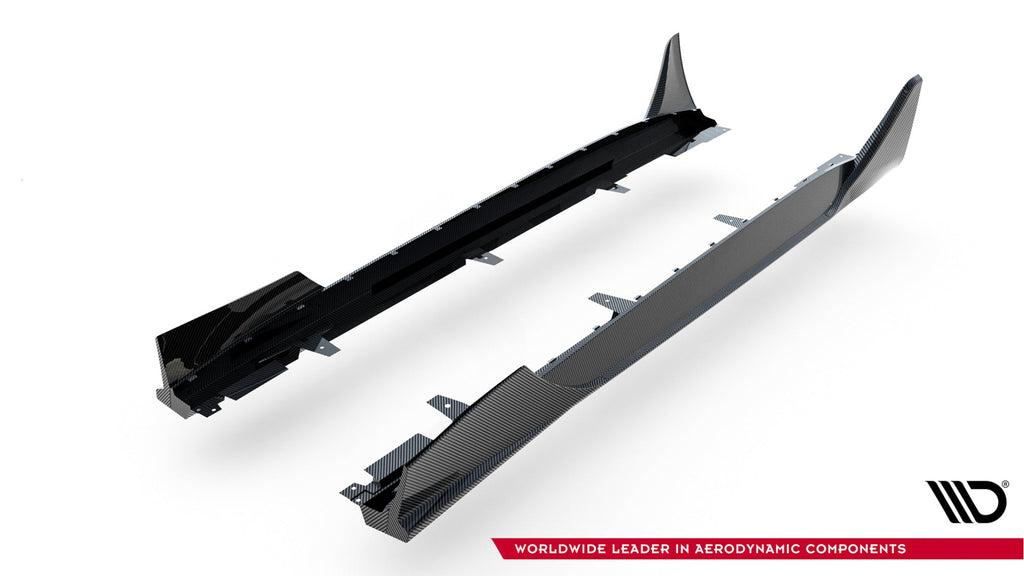 Mercedes - AMG GT 63 - C192 - Prepreg Carbon Fiber Side Skirts