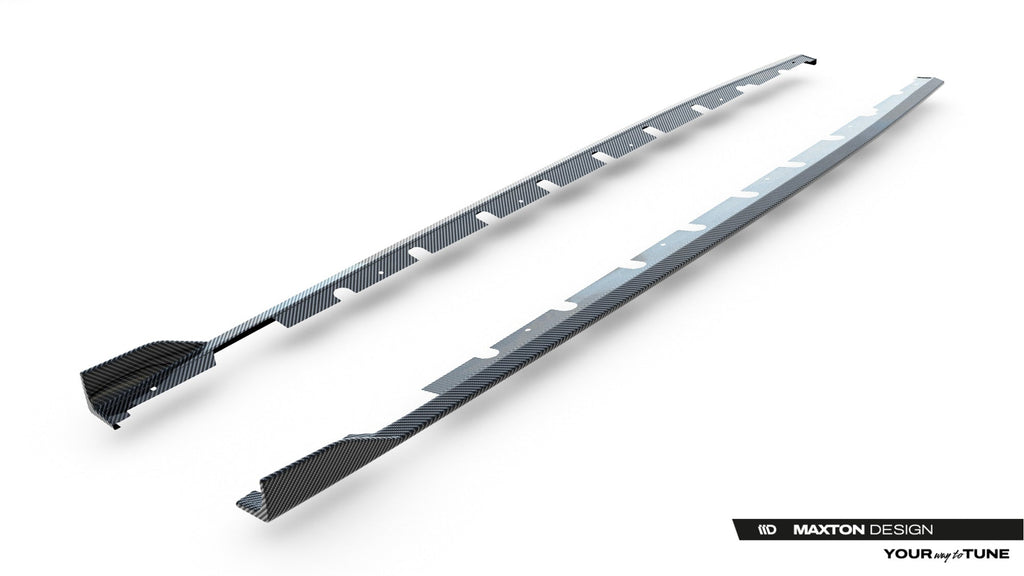 Audi - RS3 Sedan - 8Y Facelift - Carbon Fiber Side Skirts - V1