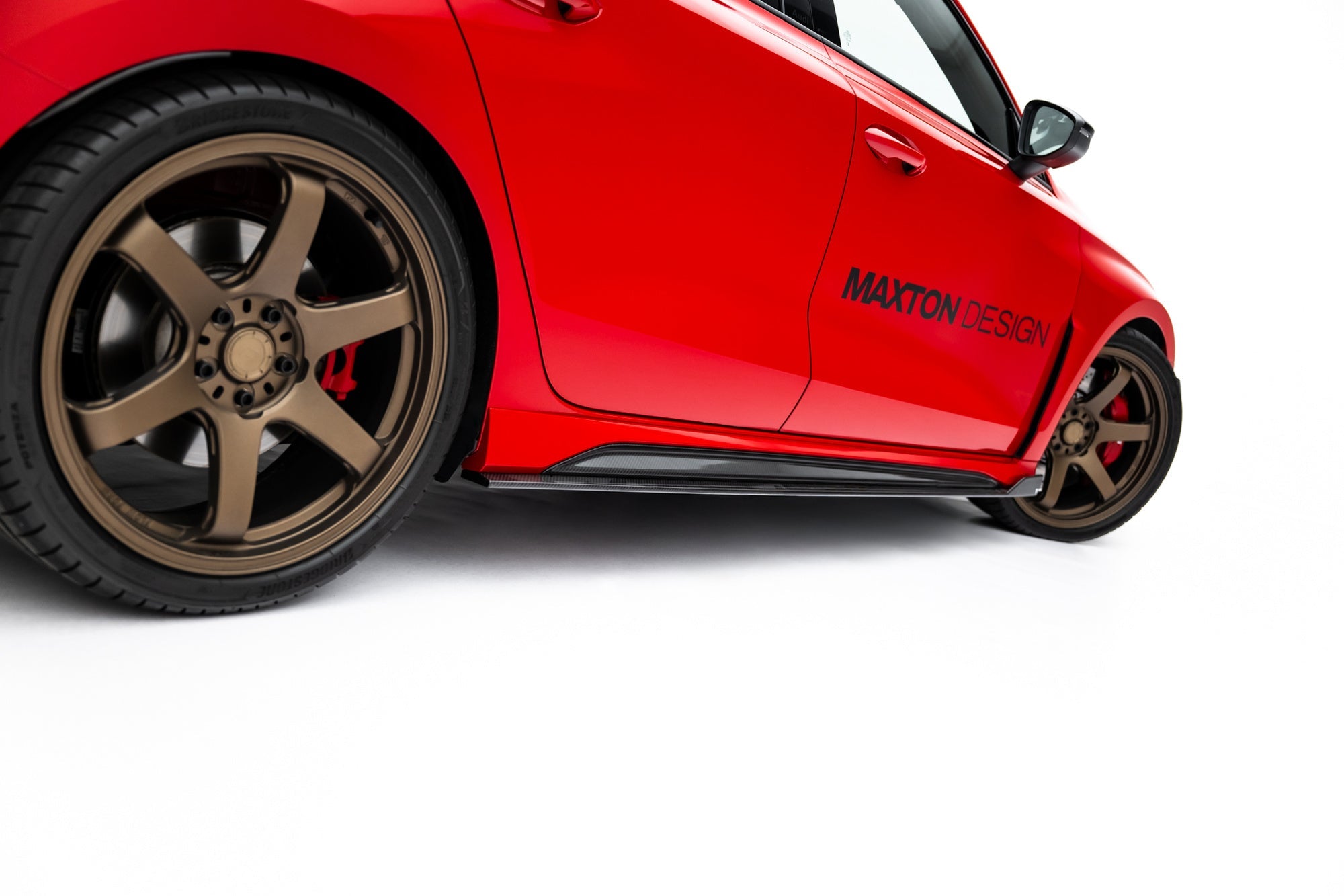 Audi - RS3 Sedan - 8Y Facelift - Carbon Fiber Side Skirts - V1