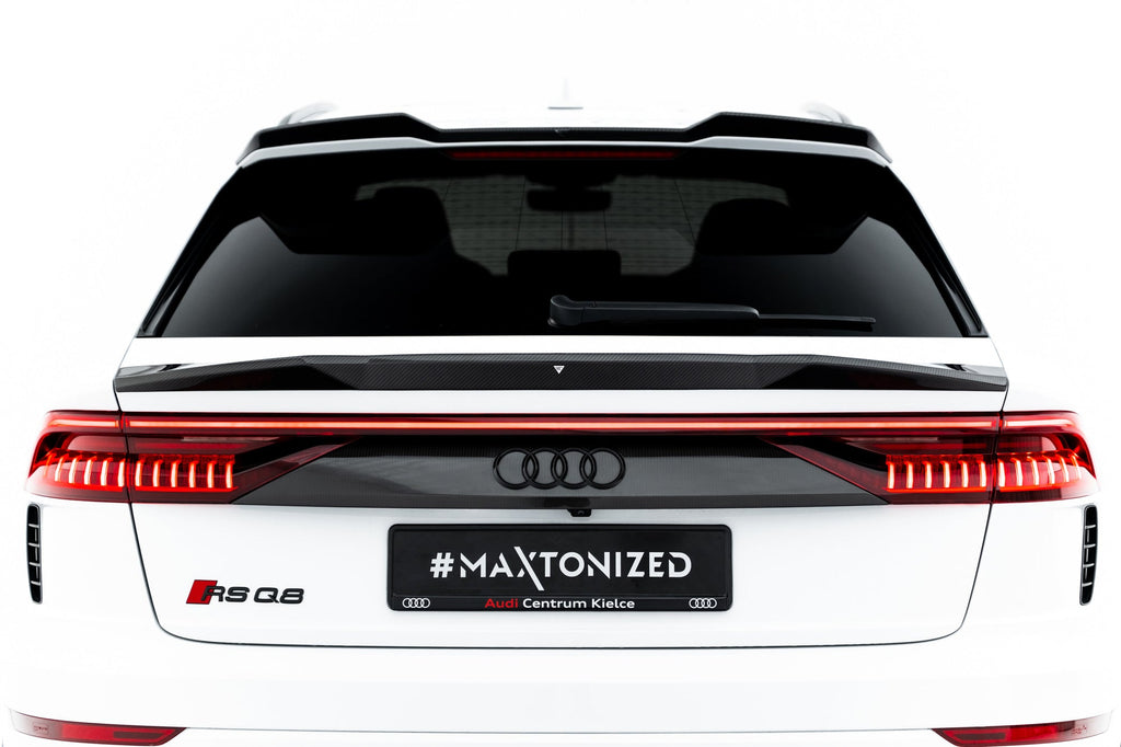 AUDI -  RSQ8 / SQ8 / Q8 S-LINE - CARBON FIBER LOWER TAILGATE SPOILER