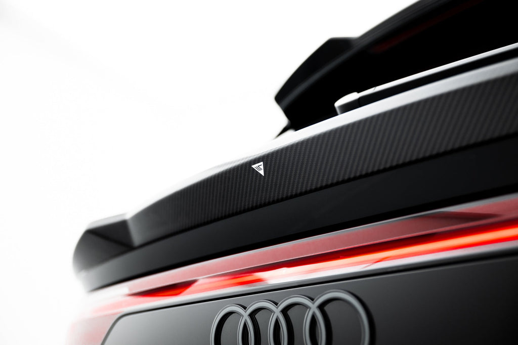 AUDI -  RSQ8 / SQ8 / Q8 S-LINE - CARBON FIBER LOWER TAILGATE SPOILER