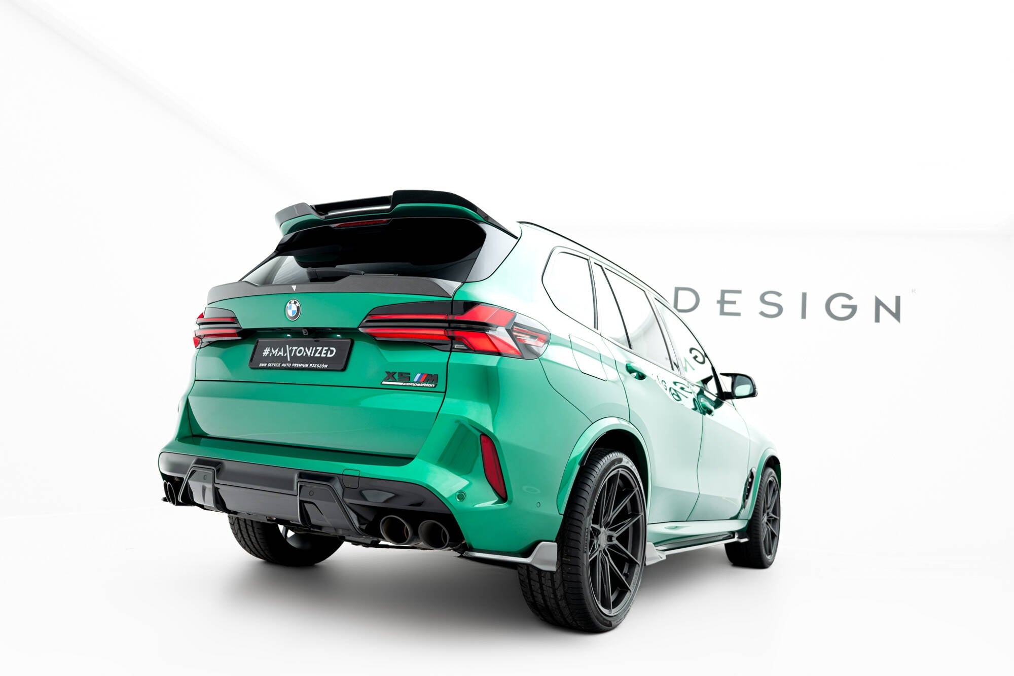 BMW - X5M - F95 FACELIFT - CARBON FIBER UPPER SPOILER