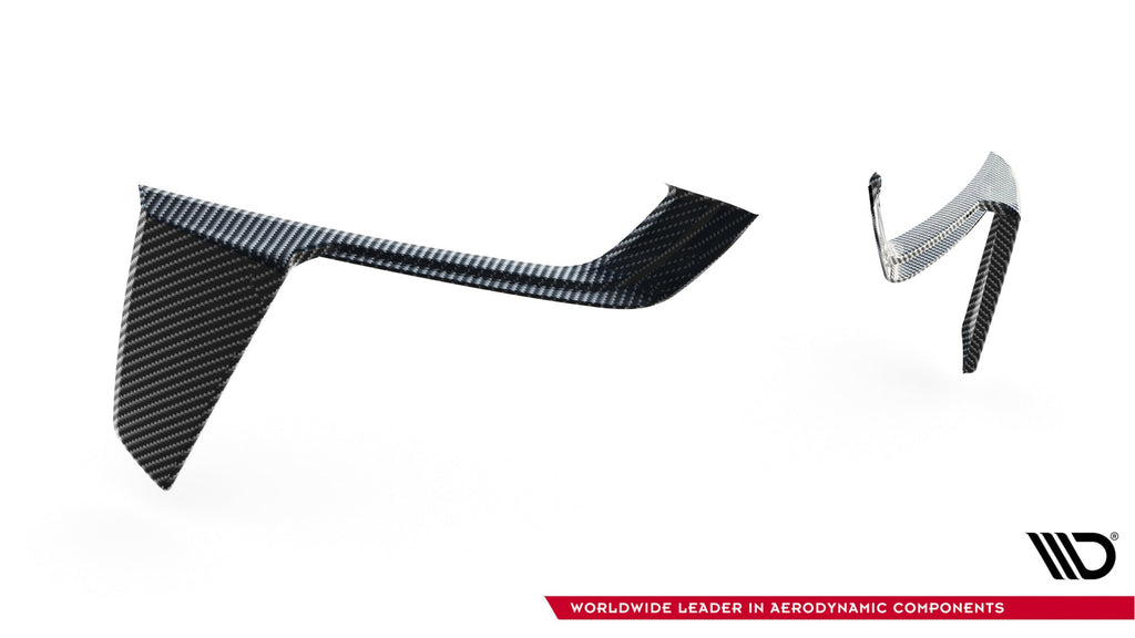 BMW - X7 M-PACK - G07  FACELIFT - CARBON FIBER FRONT BUMPER AIR INTAKES