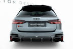 AUDI - RS6 C8 - SET OF CARBON FIBER SPLITTERS