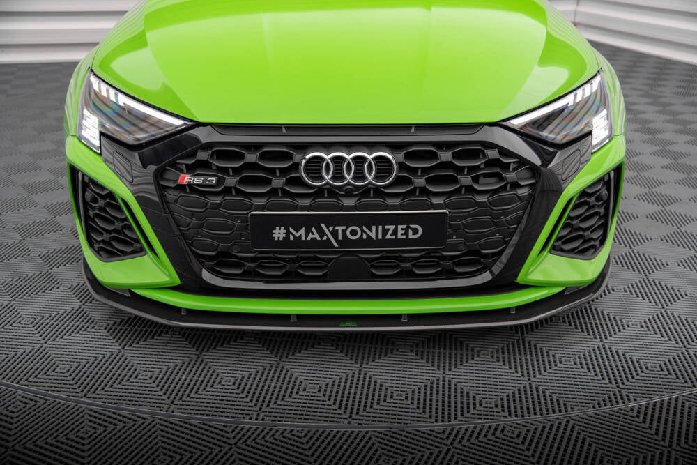 Audi - RS3 8Y - Front Splitter - CARBON FIBER