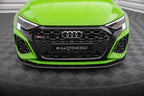 Audi - RS3 8Y - Front Splitter - CARBON FIBER