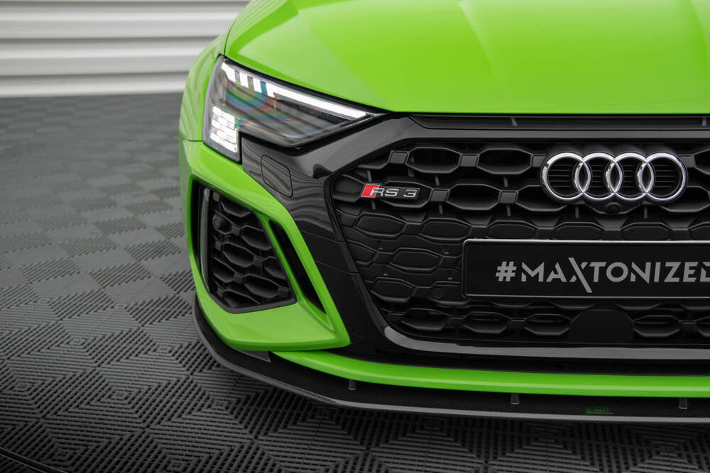 Audi - RS3 8Y - Front Splitter - CARBON FIBER