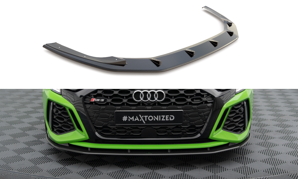 Audi - RS3 8Y - Front Splitter - CARBON FIBER
