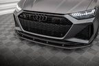 AUDI - RS6 C8 / RS7 C8 - FRONT SPLITTER - CARBON FIBER
