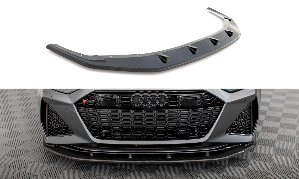 AUDI - RS6 C8 / RS7 C8 - FRONT SPLITTER - CARBON FIBER