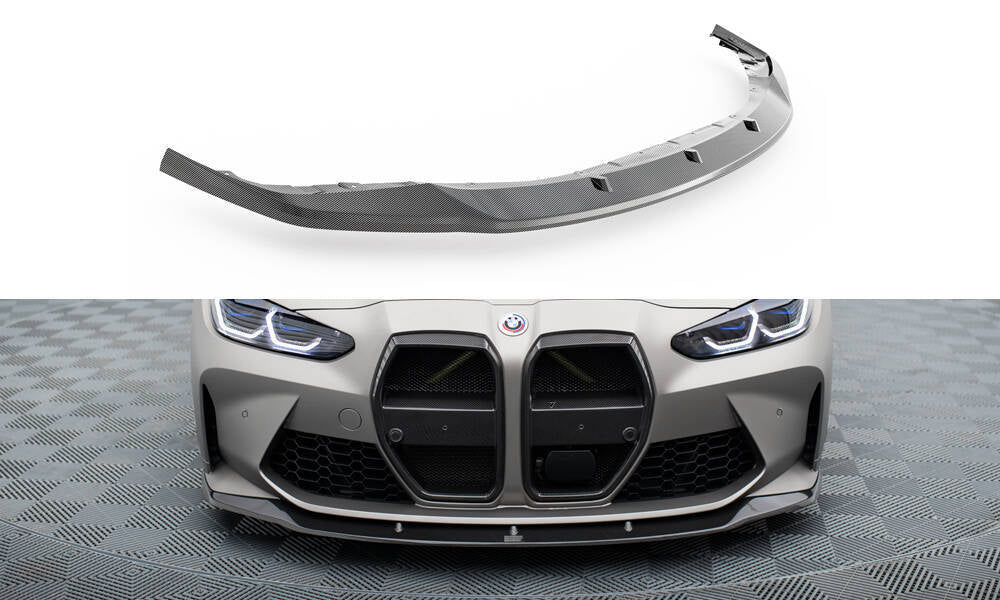 BMW - G82 / G80 - M4 / M3 - CARBON FIBER FRONT SPLITTER - V3