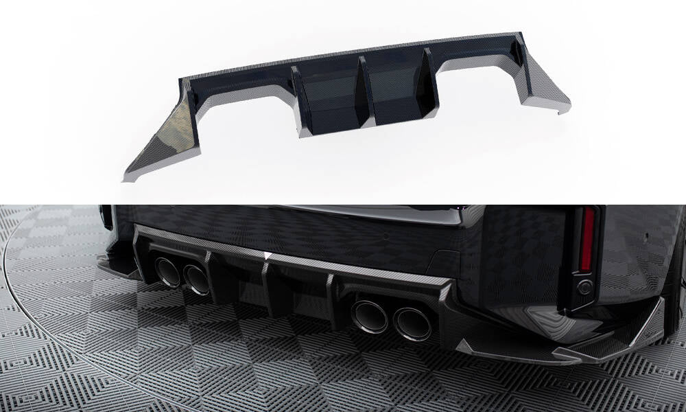 BMW - M2 - G87 - CARBON FIBER REAR DIFFUSER