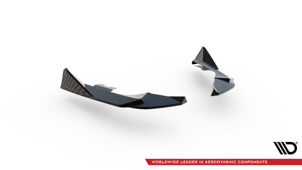 BMW - M2 - G87 - CARBON FIBER REAR SIDE SPLITTERS