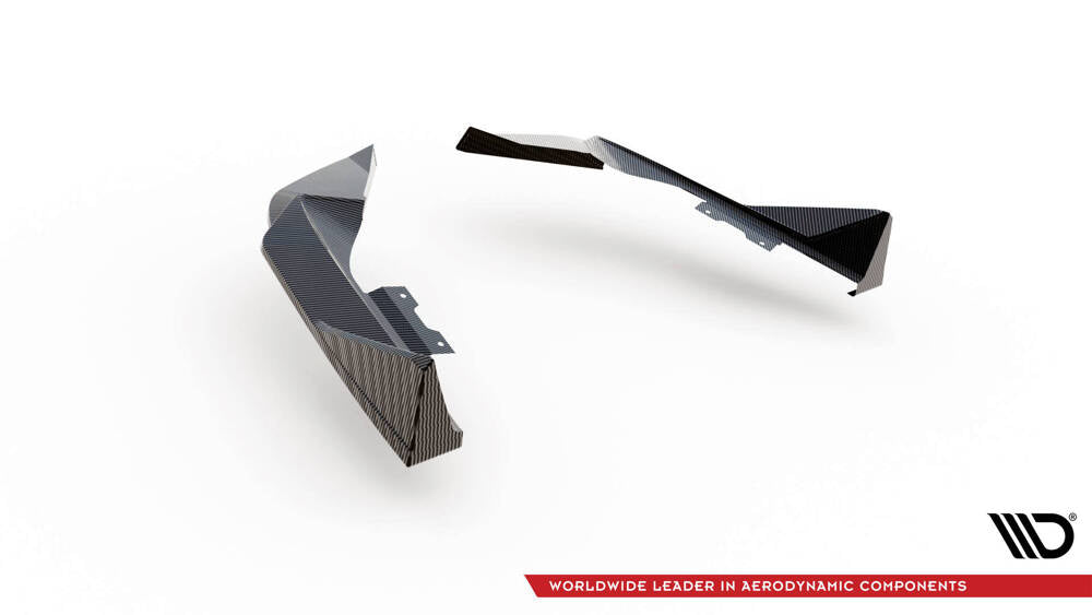 BMW - M2 - G87 - CARBON FIBER REAR SIDE SPLITTERS