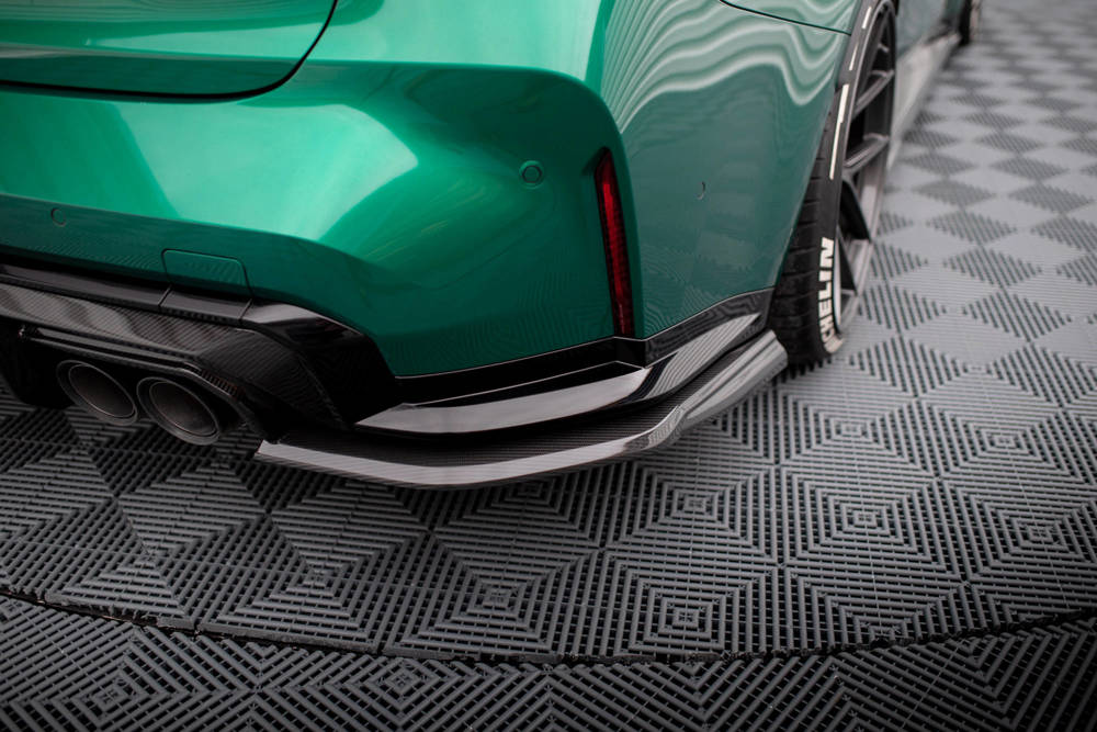BMW - M3 G80 - CARBON FIBER REAR SIDE SPLITTERS - V1